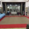 Модульное напольное ПВХ покрытие M-TILE HARD STEEL, RAL 1019, Бежевый.
