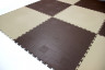 Модульное напольное ПВХ покрытие SENSOR WOOD, RAL 1019, бежевый.